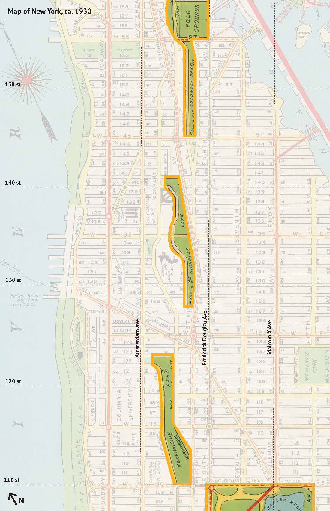Harlem Schist boundary
